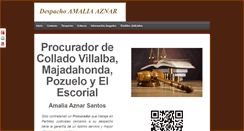 Desktop Screenshot of procuradordevillalba.com